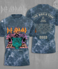 Def Leppard The World Tour 2023 T shirt OVS251123S3