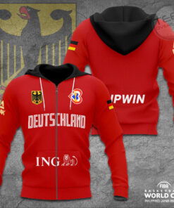 Germany Mens National Basketball Team Zip Hoodie OVS231123S4