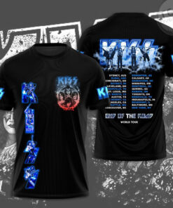 Kiss Band Black T shirt OVS231123S3