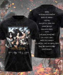 Kiss Band Monster T shirt OVS271123S2