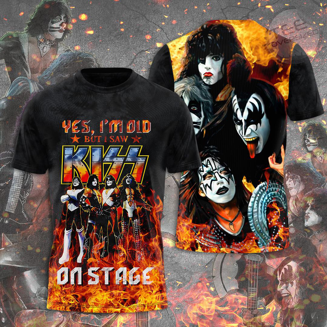 Kiss Band T shirt OVS111023S2