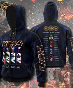 Kiss Band Zip hoodie OVS211123S3