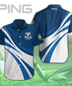 PING x PGA Championship short sleeve dress shirt OVS181023S5