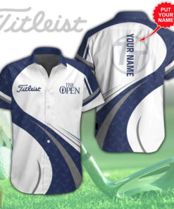 Personalized Titleist x The Open Championship short sleeve dress shirt OVS161023S1