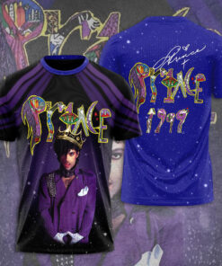 Prince 3D Purple Blue T shirt OVS1223S