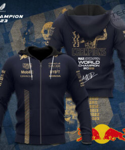 Red Bull Racing F1 2023 Champion zip up hoodie OVS251023S1