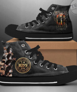 Kiss Band High Top Canvas Shoe OVS0124XC Design 02
