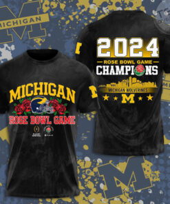 Michigan Wolverines Football T shirt OVS0124SZ