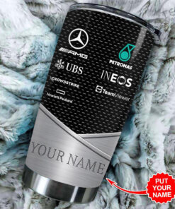 Personalized Mercedes AMG Petronas F1 Tumbler Cup OVS0124ZP
