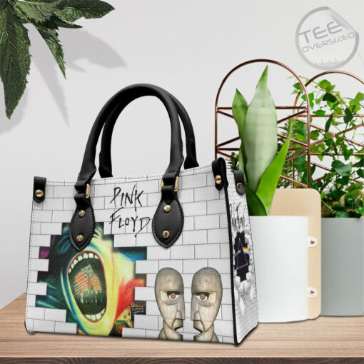 Pink Floyd Leather Handbag OVS0124O Black