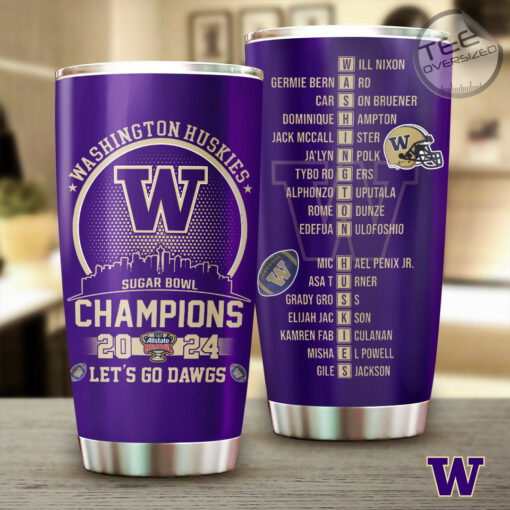 Washington Huskies Football Tumbler Cup