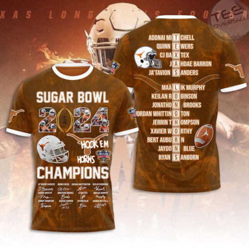Hook em Horns Texas Longhorns T shirt OVS0324ZR