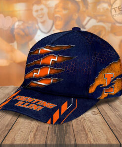 Illinois Fighting Illini Mens Basketball Hat NBA Cap OVS0324ZK L
