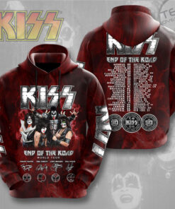 Kiss Band End of the Road World Tour Hoodie OVS0324V