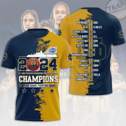 Notre Dame Womens Basketball T shirt OVS0424VB