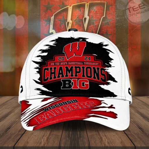 Wisconsin Badgers Mens Basketball Hat NBA Caps OVS0424U