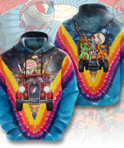 Grateful Dead Tie Dye Hoodie OVS0524SS
