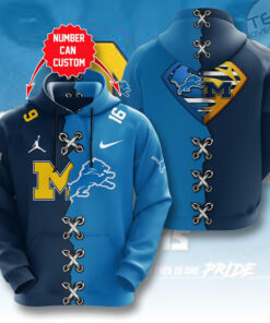 Personalized Michigan Wolverines Football Hoodie OVS0524SH