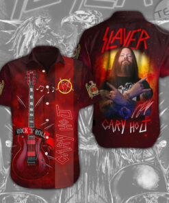 Slayer x Gary Holt Short Sleeve Dress Shirt OVS0524L