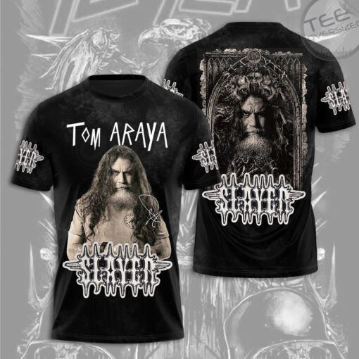 Tom Araya X Slayer T shirt OVS0524A