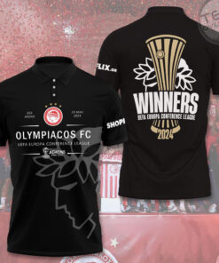Olympiacos Black Polo OVS0724S