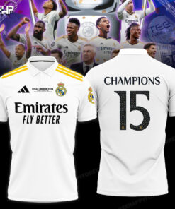 Real Madrid White Polo OVS0724W