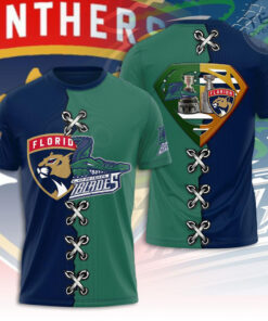Florida Panthers X Florida Everglades T shirt OVS0824SY