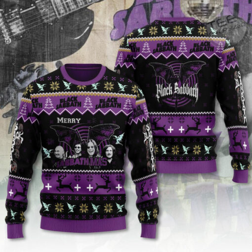 Black Sabbath ugly sweater OVERSIZEDTEE 34