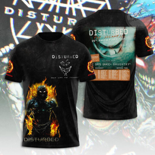 Disturbed T shirt OVERSIZEDTEE 42