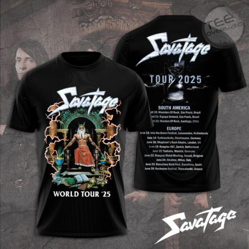 Savatage T shirt OVERSIZEDTEE 85