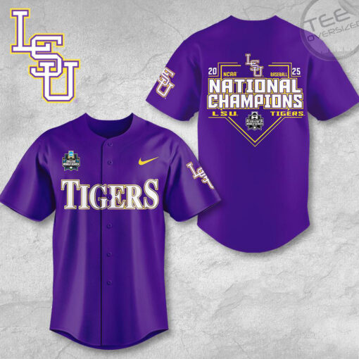 LSU Tigers Baseball Jersey