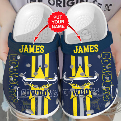 Personalized North Queensland Cowboys Crocs
