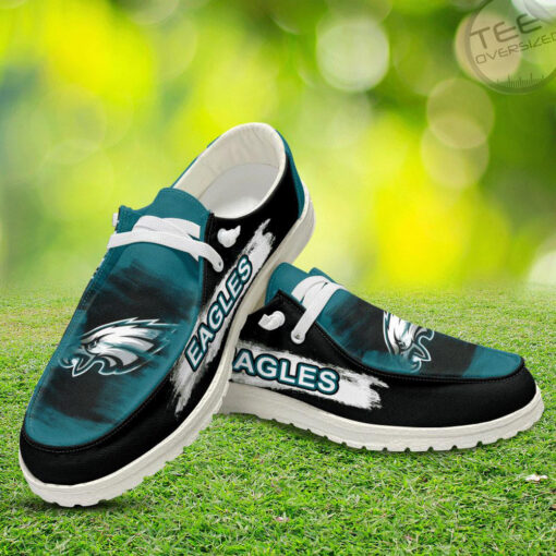 Philadelphia Eagles Dudes Shoes Loafer Shoes
