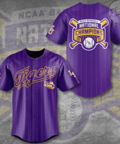 Best Sellers LSU Tigers Baseball Jersey 06