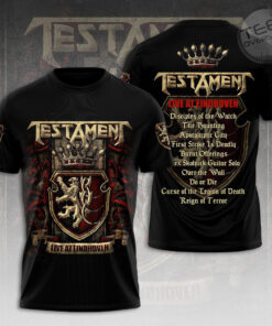 Best sellers Testament Band T shirt 02
