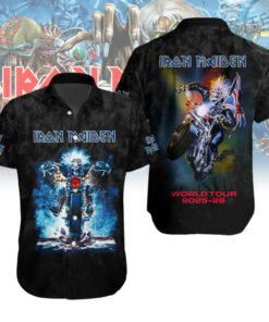 Iron Maiden Short Sleeve Dress Shirt 08