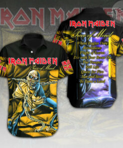 Iron Maiden Short Sleeve Dress Shirt 11