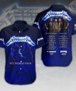 Metallica Short Sleeve Dress Shirt 11