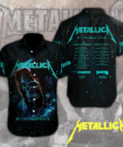 Metallica Short Sleeve Dress Shirt 14