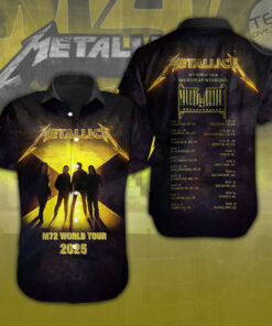 Metallica Short Sleeve Dress Shirt 19