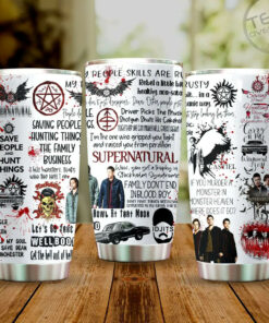Supernatural Tumbler Cup 12