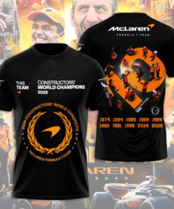 McLaren 2025 Constructors Championship T shirt 02