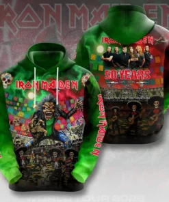 Best sellers Iron Maiden 50th Anniversary Hoodie 04
