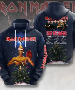 Best sellers Iron Maiden 50th Anniversary Hoodie 05