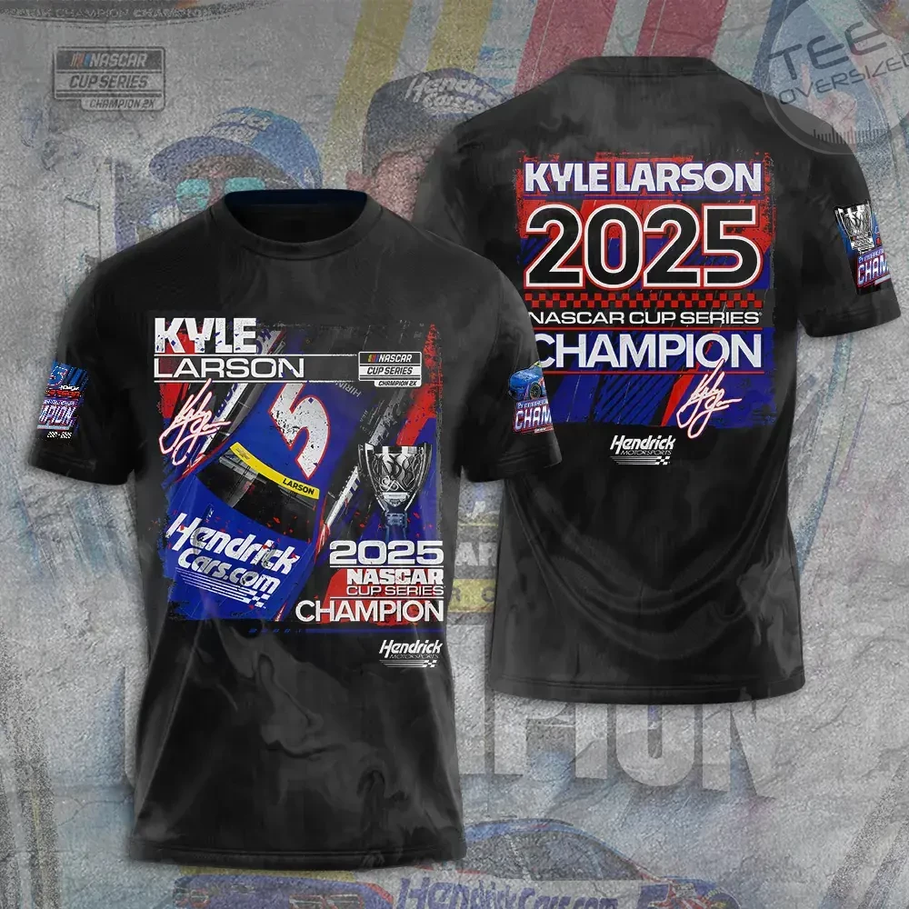 Best sellers Kyle Larson T shirt 04
