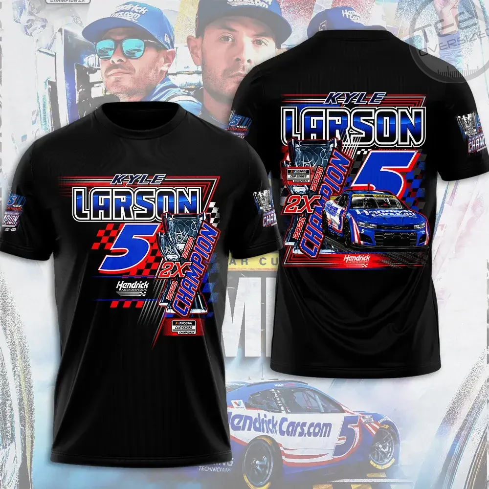 Best sellers Kyle Larson T shirt 10
