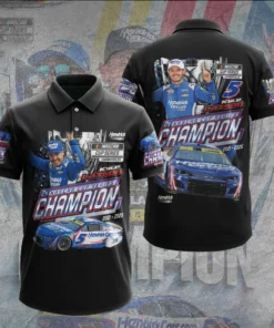 Best sellers Kyle Larson polo shirt 06