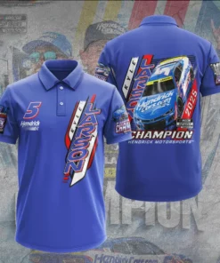 Best sellers Kyle Larson polo shirt 09