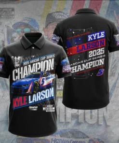 Best sellers Kyle Larson polo shirt 10