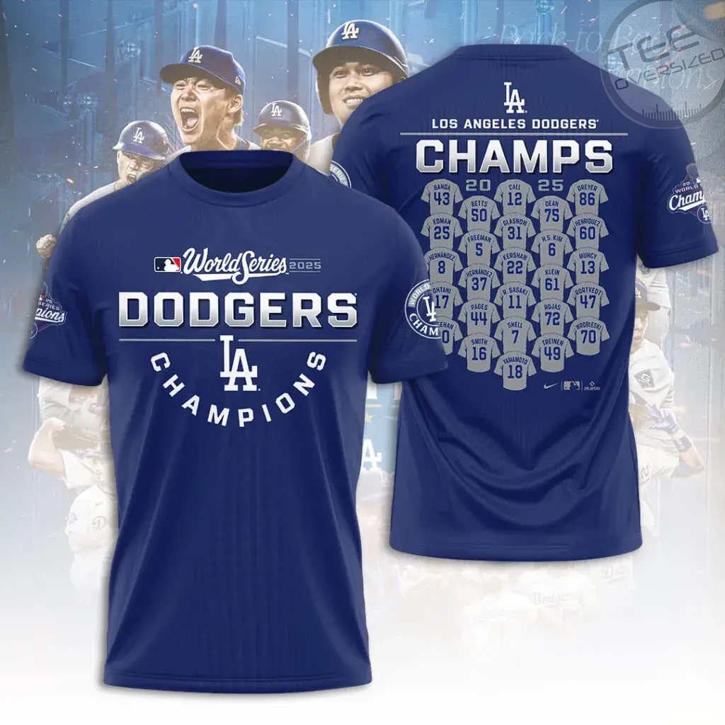 Best sellers Los Angeles Dodgers World Series T shirt 02